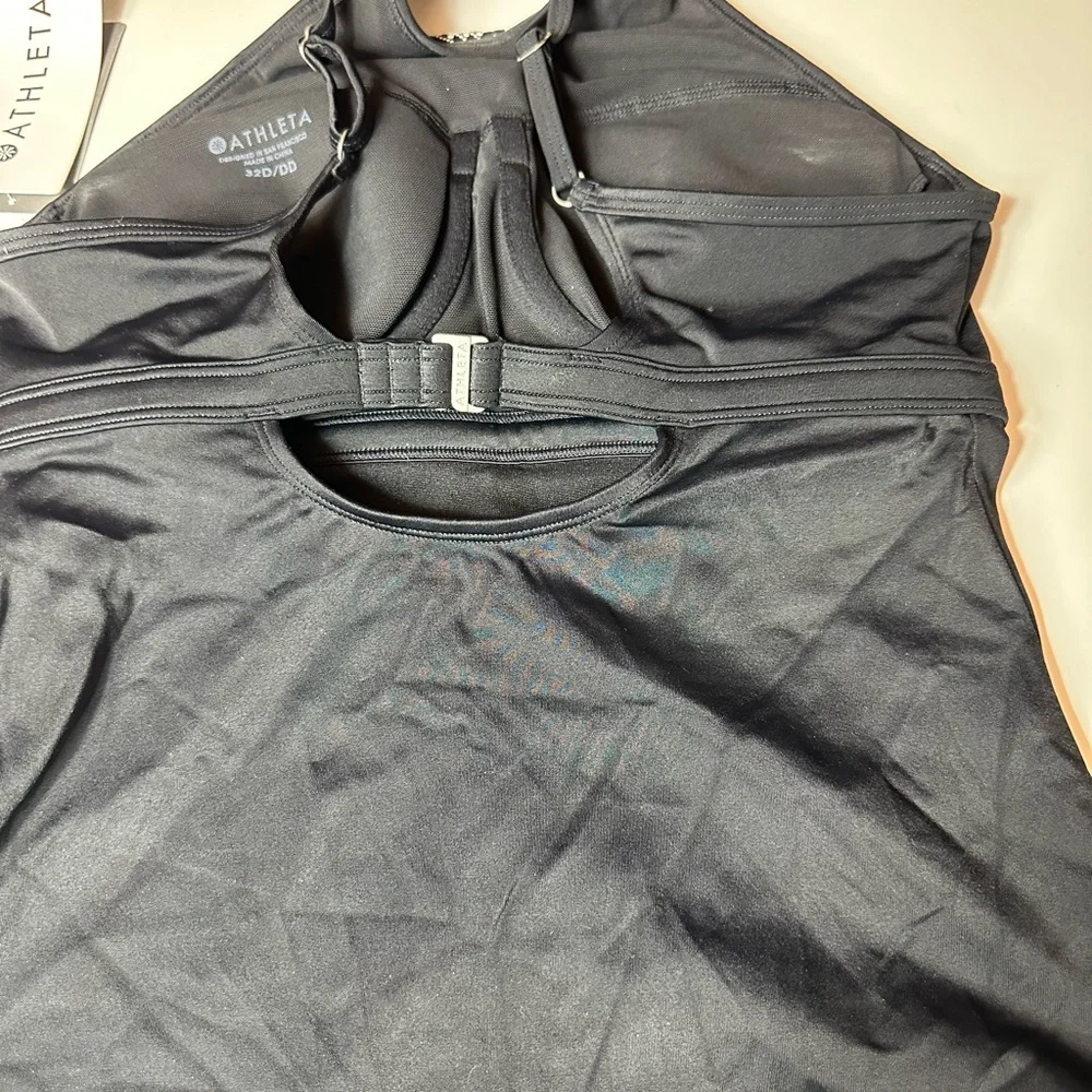 Athleta IBIZA Geo Bra Cup Tankini 32D/DD NWT